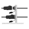 Good Connections IC01-20P303 - S1 - Alimentación (3 polos) - Negro - recto - Metal - Plástico - Oro - Aleación de cobre