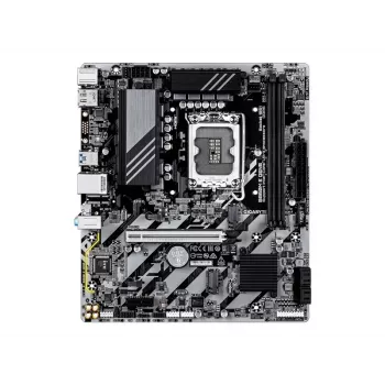 Placa base GIGABYTE B860M E GEN5 LGA1851 para Intel Core Ultra, DDR5 hasta 8800 MHz (O.C.), 2x PCIe 4.0 M.2, 1GbE