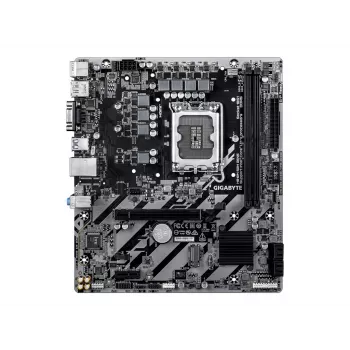 Placa base GIGABYTE H810M S2H GEN5 Micro ATX — LGA 1851, Intel H810, 2×DIMM DDR5 hasta 6400MHz, 1×PCIe 4.0 M.2, 1GbE