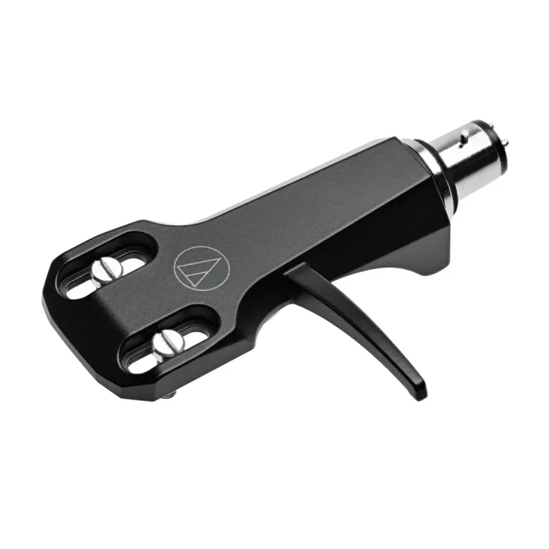 Audio-Technica AT-VM95E/H cápsula con portacápsulas AT-HS6BK premontado (negro/verde)