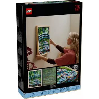 LEGO Art 31220 Claude Monet — Puente japonés sobre el estanque de nenúfares