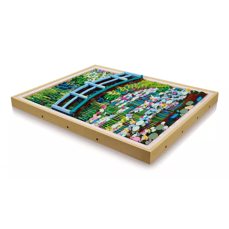 LEGO Art 31220 Claude Monet — Puente japonés sobre el estanque de nenúfares