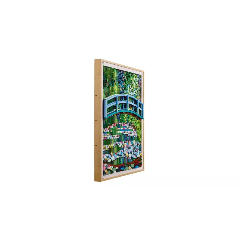 LEGO Art 31220 Claude Monet — Puente japonés sobre el estanque de nenúfares