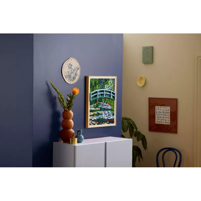 LEGO Art 31220 Claude Monet — Puente japonés sobre el estanque de nenúfares