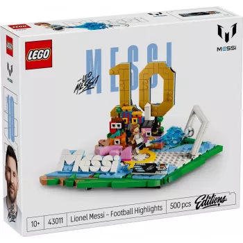 LEGO Editions Sports 43011 Lionel Messi — Momentos de fútbol