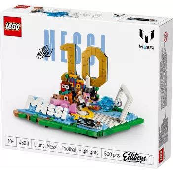 LEGO Editions Sports 43011 Lionel Messi — Momentos de fútbol