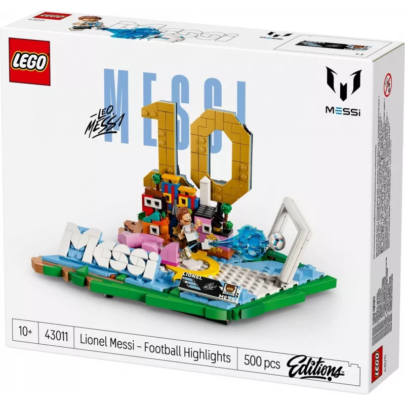 LEGO Editions Sports 43011 Lionel Messi — Momentos de fútbol