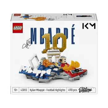 LEGO Editions 43013 Kylian Mbappé – momentos de fútbol