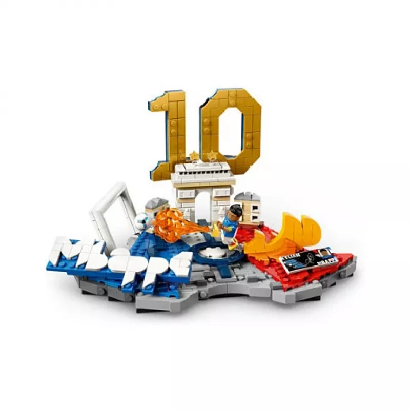 LEGO Editions 43013 Kylian Mbappé – momentos de fútbol