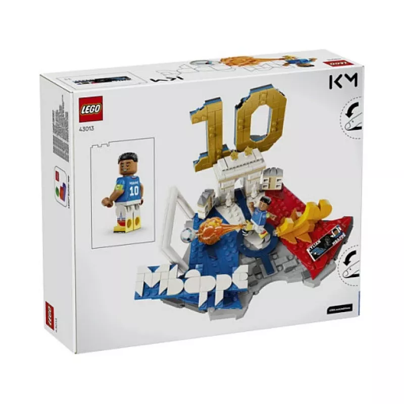 LEGO Editions 43013 Kylian Mbappé – momentos de fútbol