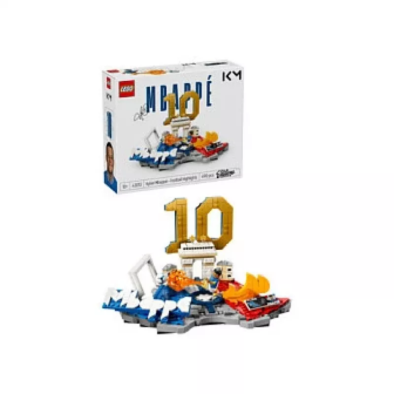 LEGO Editions 43013 Kylian Mbappé – momentos de fútbol