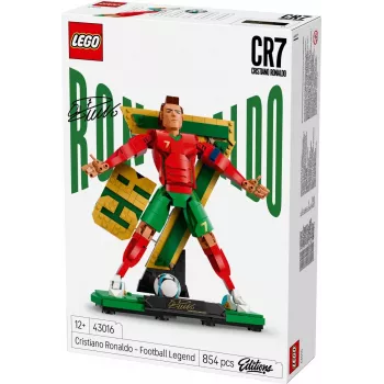 LEGO Editions Sports 43016 Cristiano Ronaldo — Leyenda del fútbol