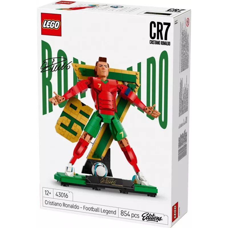 LEGO Editions Sports 43016 Cristiano Ronaldo — Leyenda del fútbol