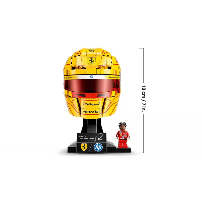 LEGO Editions 43022 Casco Lewis Hamilton Scuderia Ferrari HP