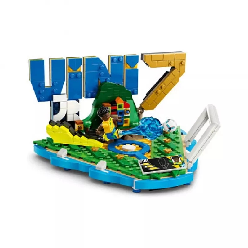 LEGO Editions 43027 Vini Jr. – momentos de fútbol