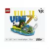 LEGO Editions 43027 Vini Jr. – momentos de fútbol
