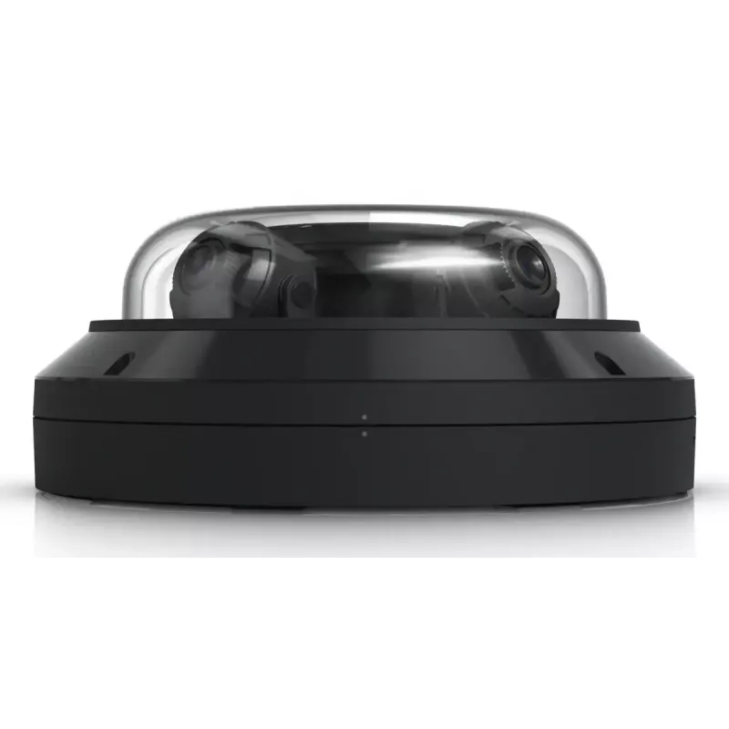 Cámara de vigilancia IP UBIQUITI AI Multi Sensor 4 – Domo, montaje en techo, 3840×2160, campo de visión 360°, cableada, negra
