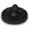 Cámara de vigilancia IP UBIQUITI AI Multi Sensor 4 – Domo, montaje en techo, 3840×2160, campo de visión 360°, cableada, negra