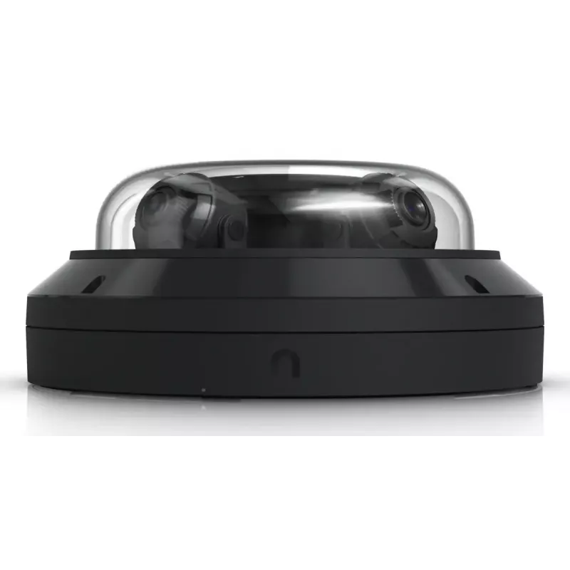 Cámara de vigilancia IP UBIQUITI AI Multi Sensor 4 – Domo, montaje en techo, 3840×2160, campo de visión 360°, cableada, negra