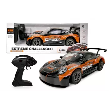 Coche teledirigido Artyk Car R/C naranja – coche de juguete teledirigido, a pilas, modelo 176982