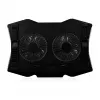 Base refrigeradora Modecom MC-CF18 RGB 45,7 cm 2 ventiladores Negra