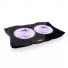 Base refrigeradora Modecom MC-CF18 RGB 45,7 cm 2 ventiladores Negra