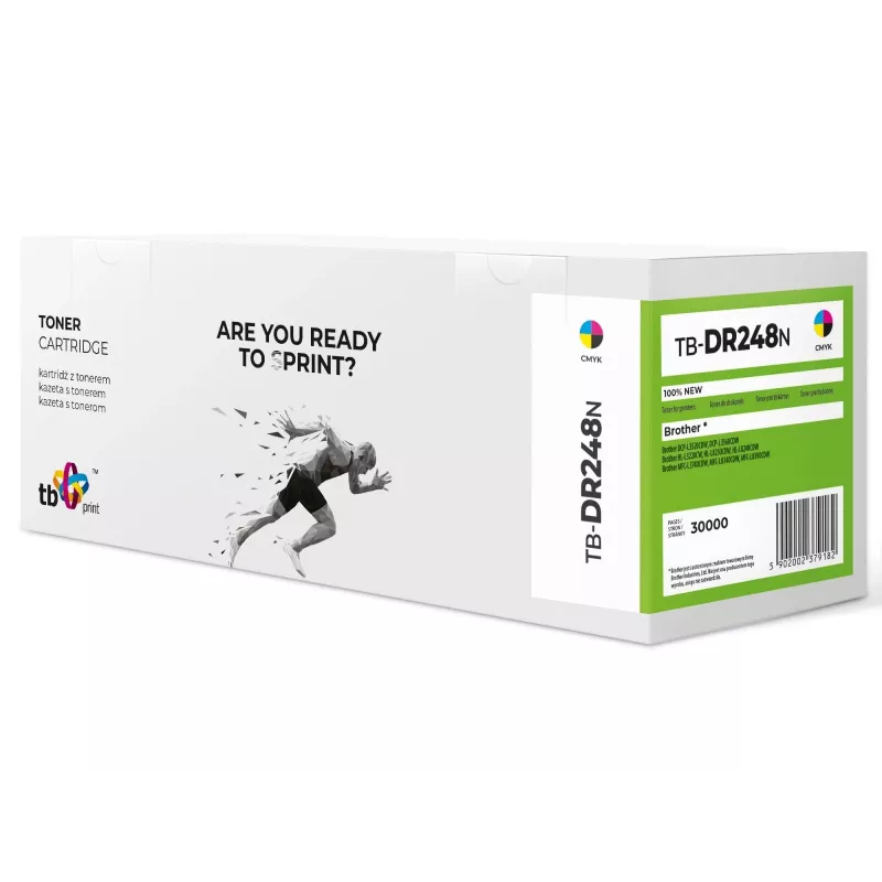Unidad de tambor TB TB-DR248N CMYK para impresora Brother, recambio 100% nuevo