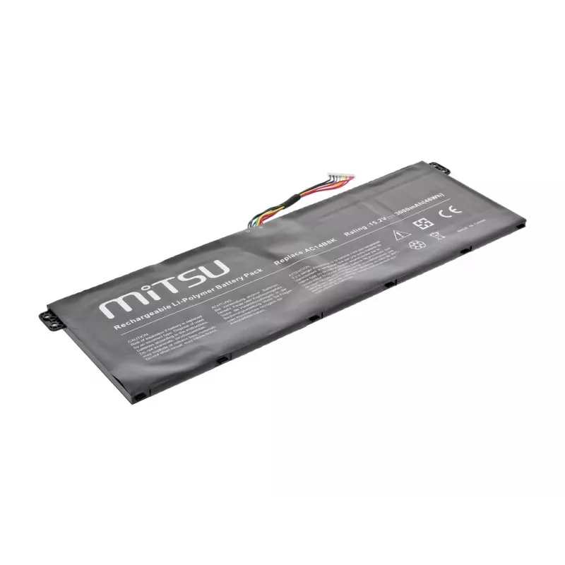 Batería MITSU BC/AC-E3 para portátiles Acer 2200 mAh 33 Wh 15,2 V