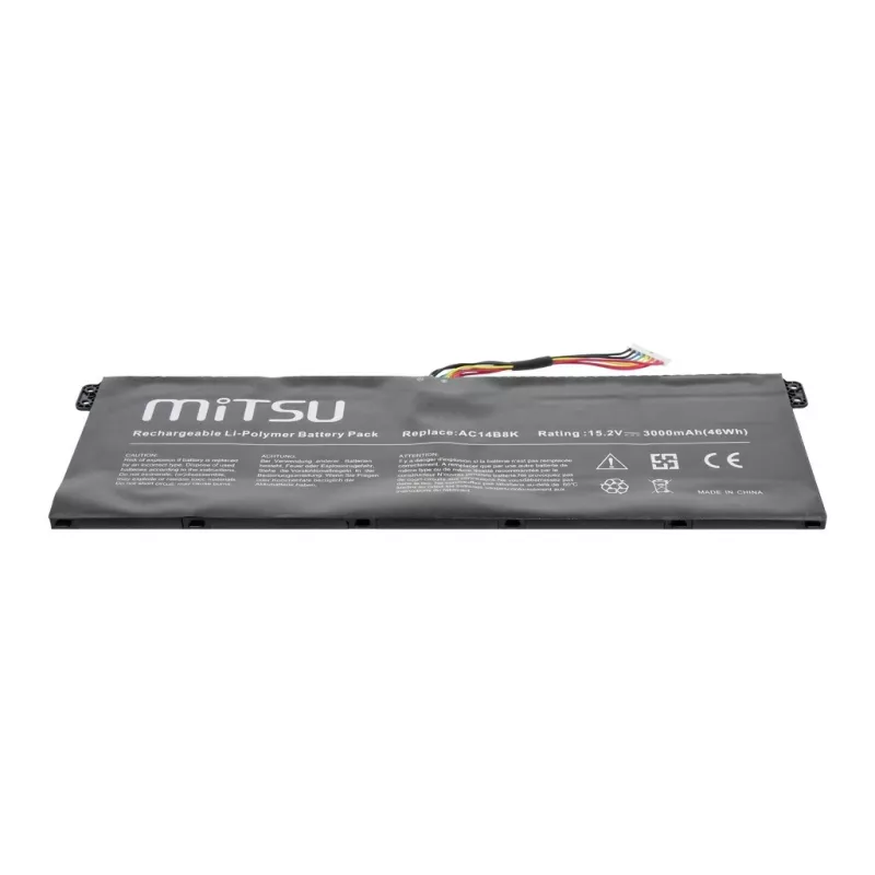 Batería MITSU BC/AC-E3 para portátiles Acer 2200 mAh 33 Wh 15,2 V