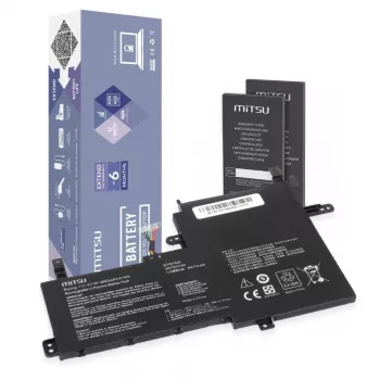 Batería MITSU para ASUS VivoBook (Modelo BC/AS-K513E) 11,4 V 3550 mAh