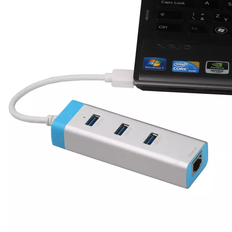 i-tec USB 3.0 HUB de carga metálico, 4 puertos, con adaptador de corriente