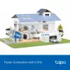 TP-Link Tapo Kit de cámara de seguridad giratoria/inclinable con alimentación solar