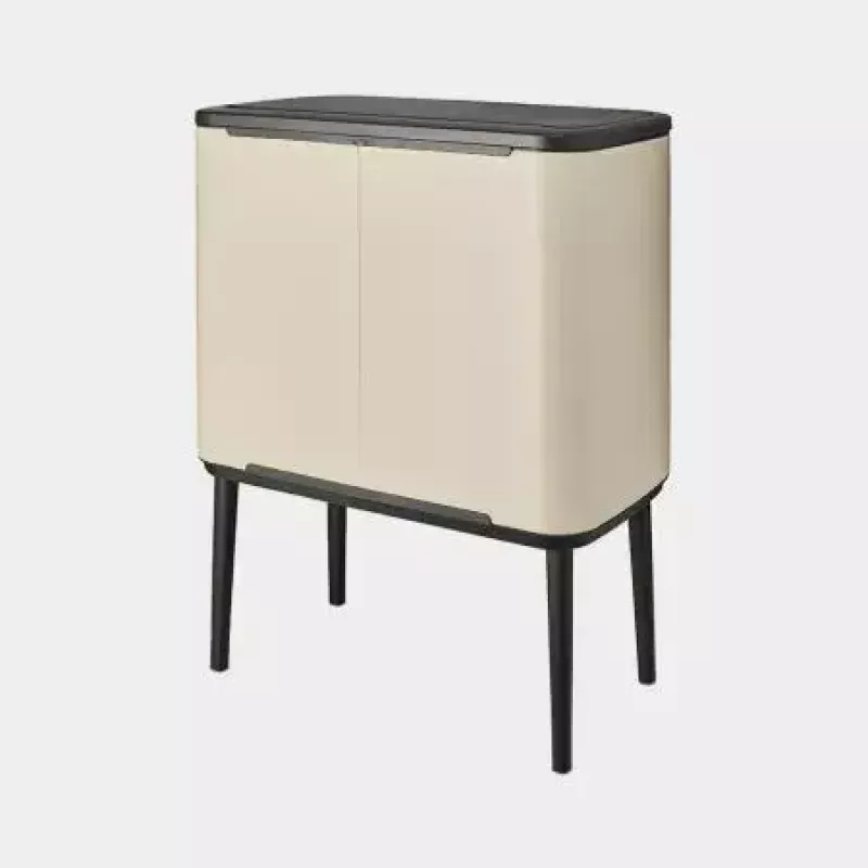 Brabantia Bo Touch Bin 34 L 2 cubos Beige Ancho 540 mm Profundidad 312 mm Altura 680 mm