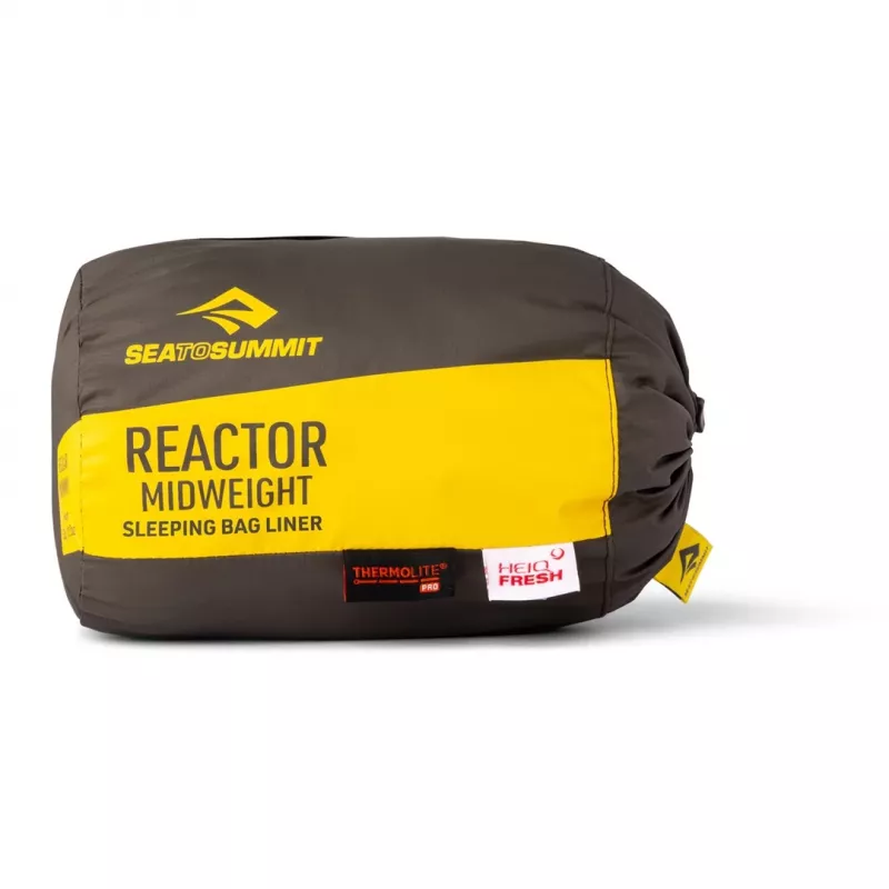 Sea to Summit Reactor Midweight L Saco de dormir forro - beluga