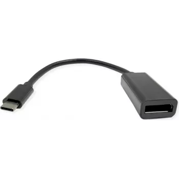 Adaptador de cable ROLINE USB-C->DP, macho/hembra 8K60 (12.03.3235)