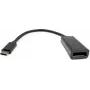 Adaptador de cable ROLINE USB-C->DP, macho/hembra 8K60 (12.03.3235)