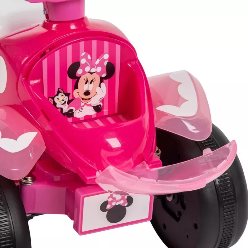 Quad infantil eléctrico para montar HUFFY Minnie Mouse modelo 19073W, ATV infantil a batería