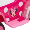 Quad infantil eléctrico para montar HUFFY Minnie Mouse modelo 19073W, ATV infantil a batería