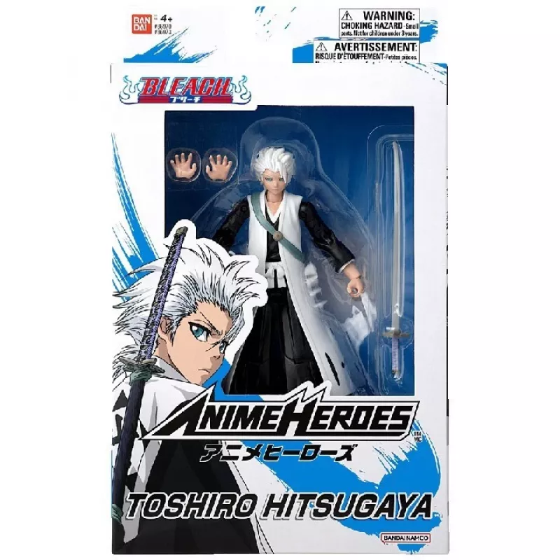 Figura de acción Bandai ANIME HEROES BLEACH - Toshiro Hitsugaya (figura de colección de anime)