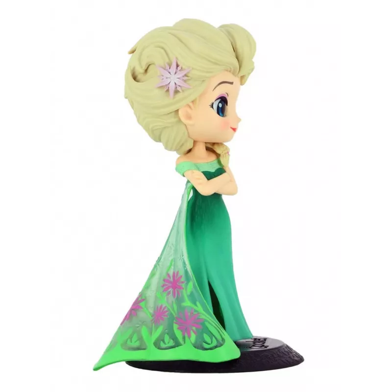 Figura Bandai Q Posket Disney Elsa Surprise Ver. B – figura vinilo estilizada coleccionable