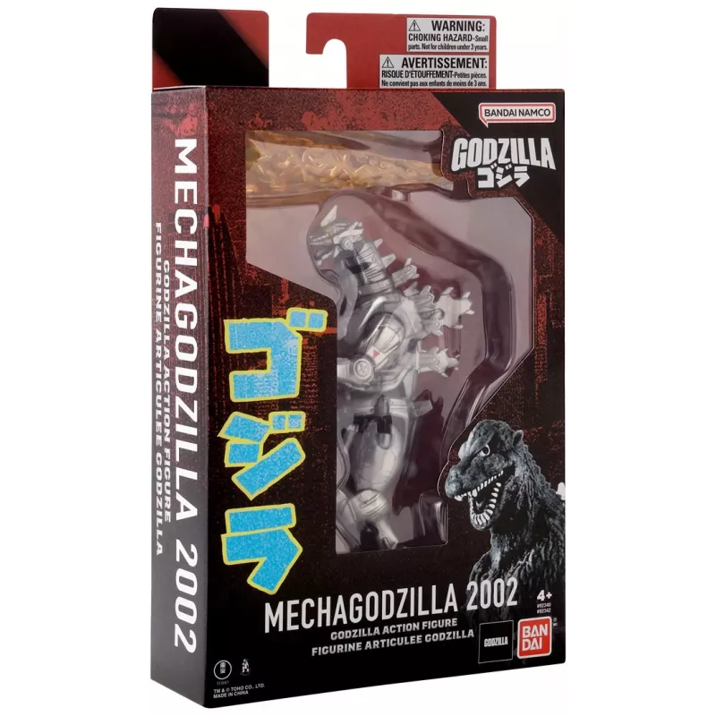 Figura de acción Bandai Mecha Godzilla 2002 — Figura articulada coleccionable, modelo 92342