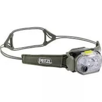 Linterna frontal Petzl SWIFT RL, 1100 lúmenes, recargable, verde jungla