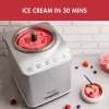 Máquina de helados con compresor Magimix Gelato Expert, 2 L, 180 W, acero inoxidable