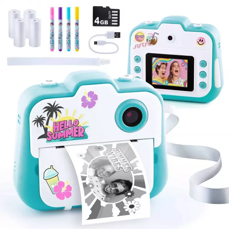Cámara instantánea Canal Toys con tarjeta SD (CLK004)