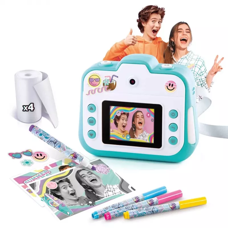 Cámara instantánea Canal Toys con tarjeta SD (CLK004)