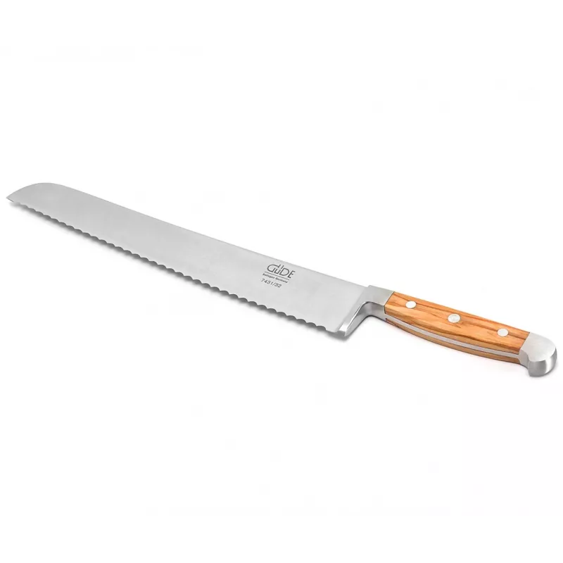 Güde Alpha Ulivo Pane cuchillo para pan, 32 cm