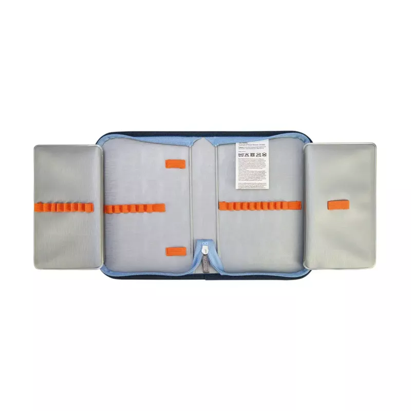 Set de mochila escolar HERLITZ Loop Plus TechMech para niños — poliéster, compuesto por mochila escolar, bolsa de deporte, estuche y plumier