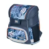 Set de mochila escolar HERLITZ Loop Plus TechMech para niños — poliéster, compuesto por mochila escolar, bolsa de deporte, estuche y plumier