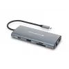 CONCEPTRONIC Dock 10 en 1 USB-C->HDMI/2xUSB-C/3xUSB-A/+ 20cm gr