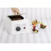 Fundidor de chocolate Städter, 1,5 L, plateado/blanco